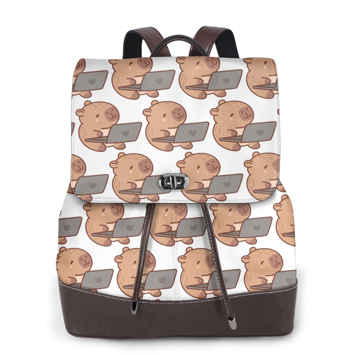 Capybara Bookbag School Studen - Fashion Backpack Women ulasan dan harga