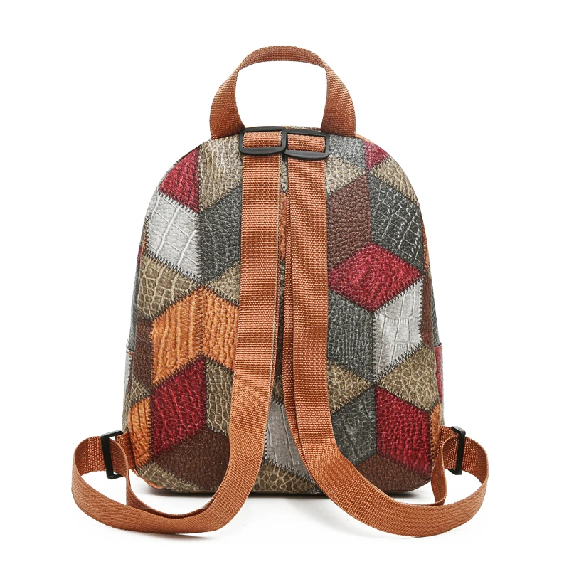 Style Women's Patchwork Backpa - Fashion Backpack Women ulasan dan harga