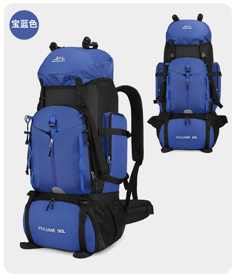 New Arrival Outdoor 90L Large  - Hiking Backpack Waterproof ulasan dan harga